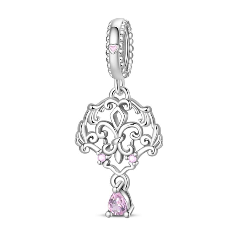 Sweety 925 Silver Birthday Cake Crown Heart Butterfly Sunflower Charms Beads Fit 3mm Bracelets DIY Fine Jewelry Making
