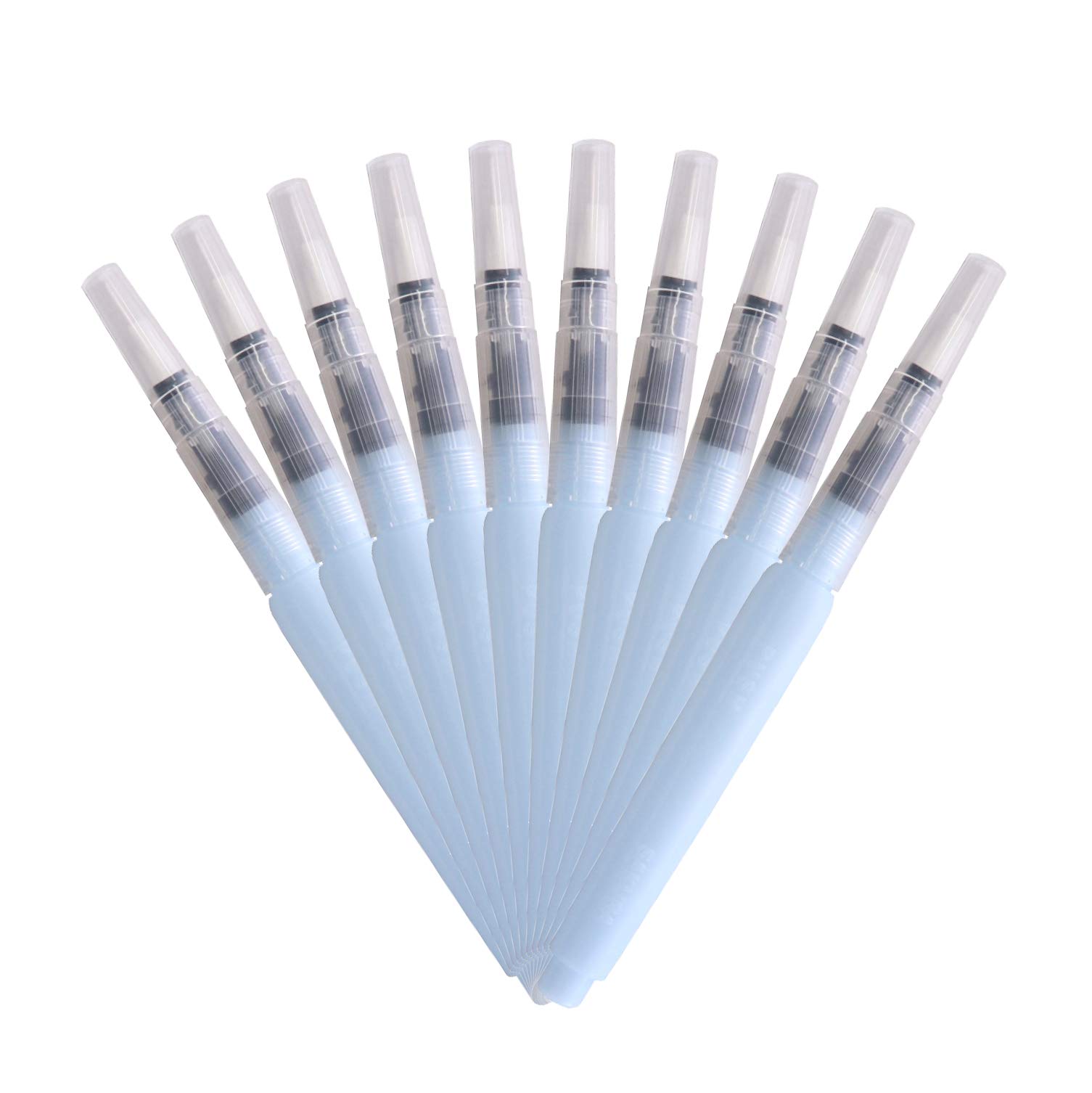 

Sakura Crepas Water Brush Standard Size Flat Brush 10 Pieces QFN-M(10)