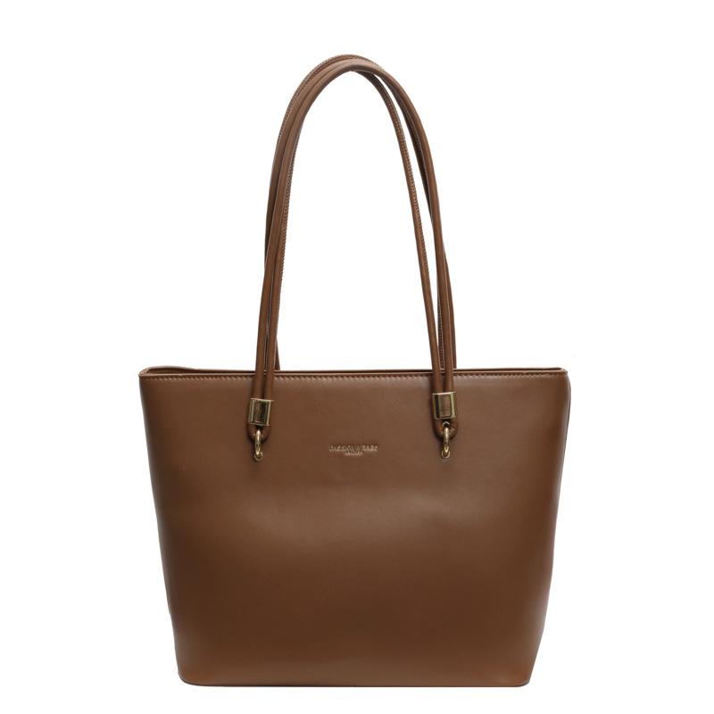 Big bag women's spring and summer new trendy simple large-capacity tote bag fashionable commuter shoulder bag