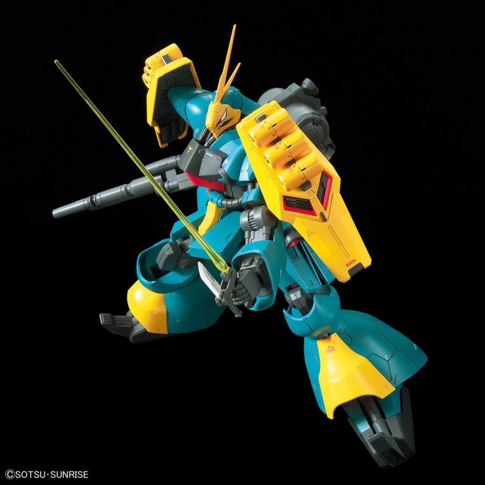 RE100 Mobile Suit Gundam Chars Gegenangriff Jagd Doga (Gyunei-Gasmaschine) Farbcodiertes Plastikmodell im Maßstab 1100