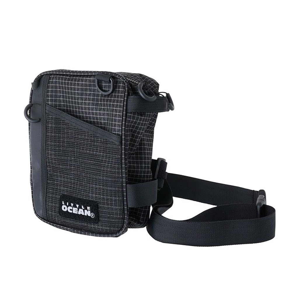 Little Presents LITTLE OCEAN Langun Sling Pouch LG Cross Black (CBK) OB-15