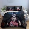 Demon Girl Anime Bedding Set Bedding set (1 duvet cover, 2 pillowcases, duvet not included)