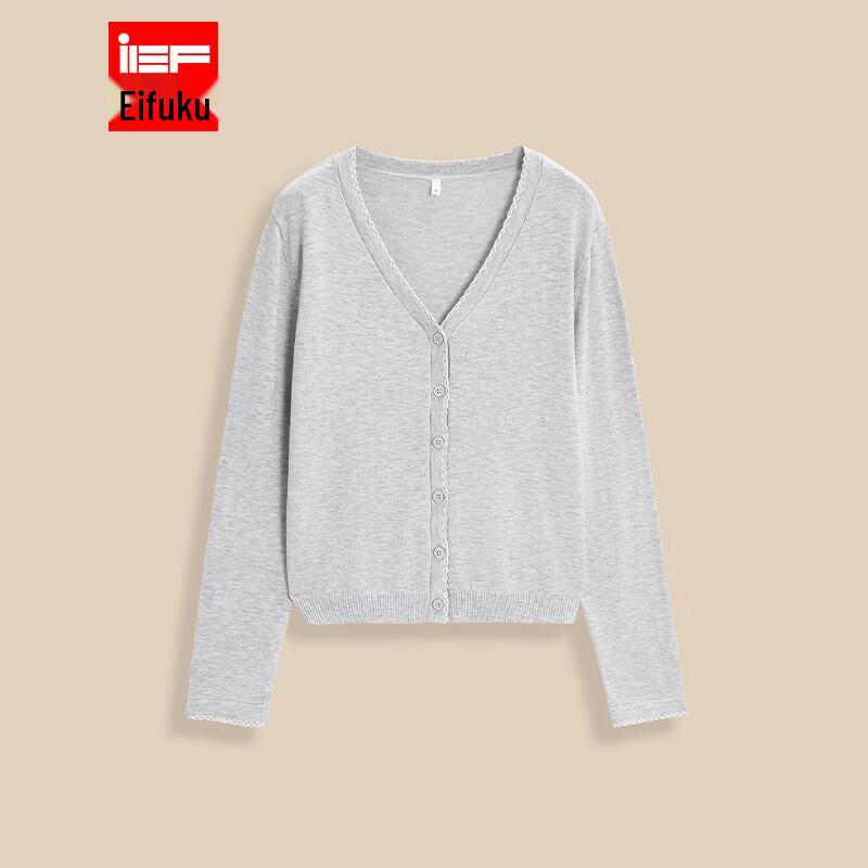 IEF Women s Korean Style Knit Cardigan One Size