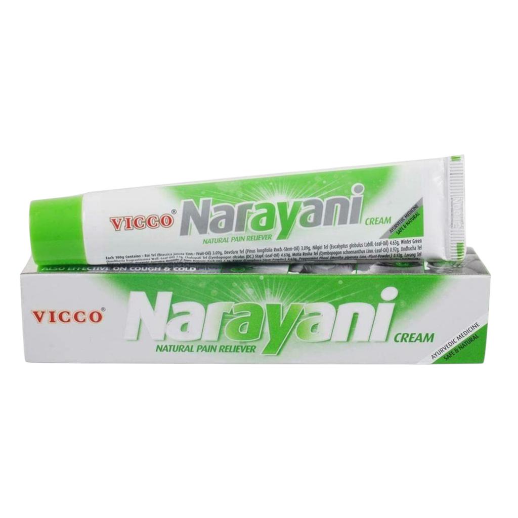 Vicco Narayani Ayurvedic Cream For Joint, Back & Muscle Relief | Herbal Pain Balm For Relaxation & Comfort | 30 g Each, Pack Of 2
