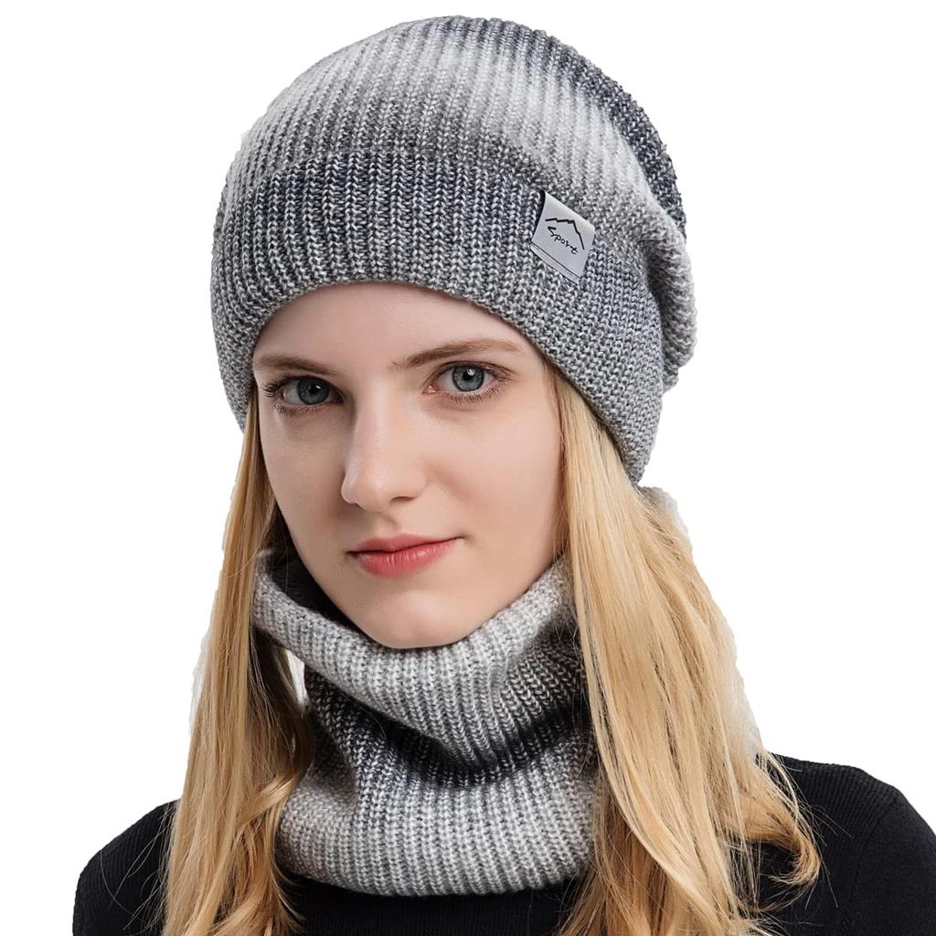 CUBATTY Knit Warm and and Stylish Knit Cap for Perfect for and Outdoor Activities Women's Hat, Fluffy, Thick, Soft, Warm, Girls, Winter, Skiing,