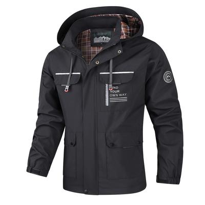 Chaqueta informal para hombre, abrigo Parker, chaqueta con capucha para otoño e invierno, chaqueta para hombre