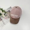 Women's and Men's Daily Corduroy New York Ball Cap Baseball Hat