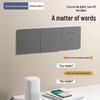86-Type Smart Concealed Switch Socket, Gray Panel, Compatible with Mijia Mesh 2.0 Voice Control.