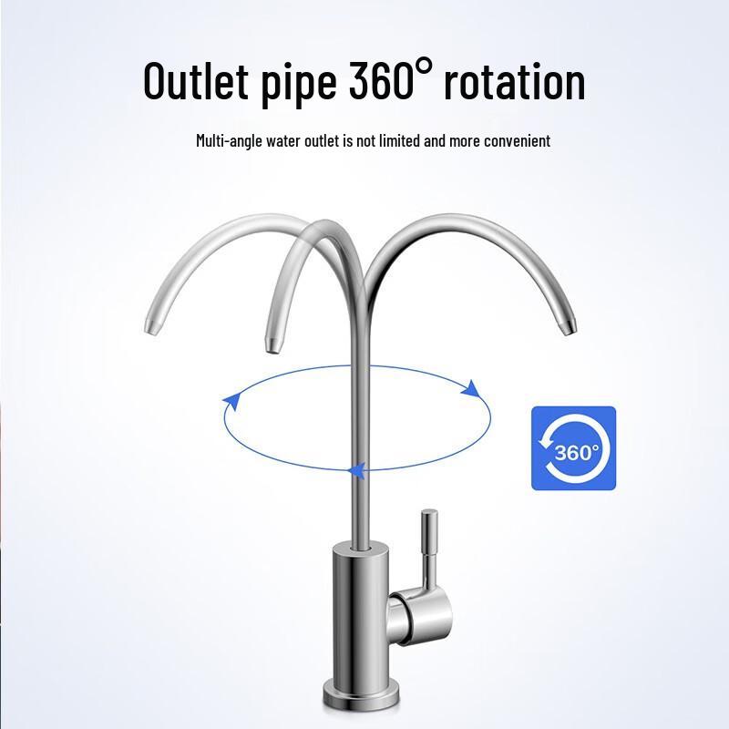 304 Edelstahl Direkt Trinkwasserfilter Wasserhahn mit Filter
