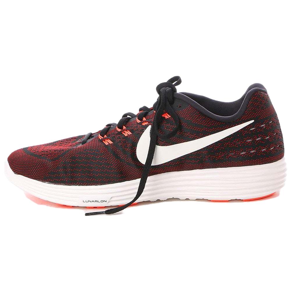 Nike LunarTempo 2 Comfortable Durable Low-Top Running Shoes Men Sneaker Red Black 818097006