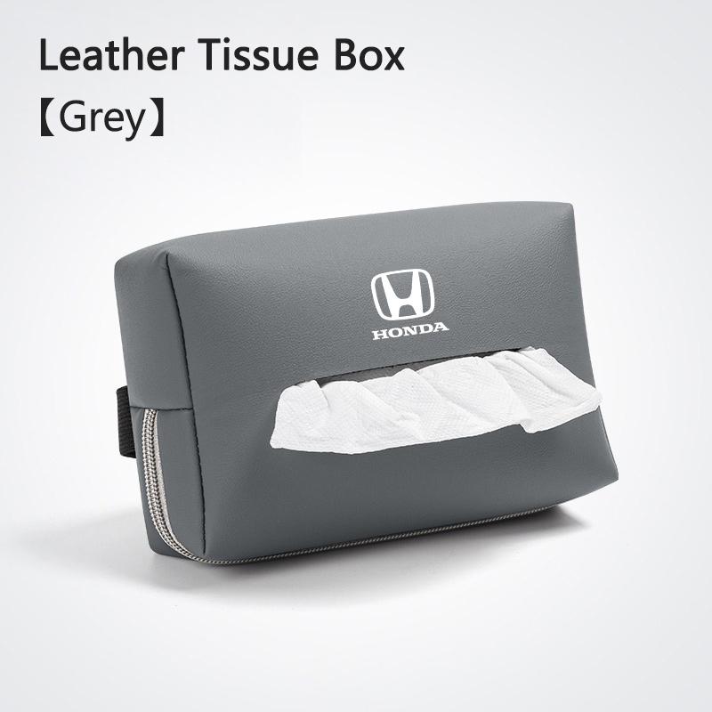Leather For Honda Civic Fk7 Fit Fk2 Mugen Fk8 Type R Accord Crv Car Inner Tissue Box Seat Back Storge Bag Auto Accessories VZ9