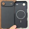 Magnetic 600D Kevlar Aramid Carbon Fiber Phone Case Cover On For Magsafe Wallet iphone 17 Air 5G 17Air iphoneAir 256/512 Macsafe