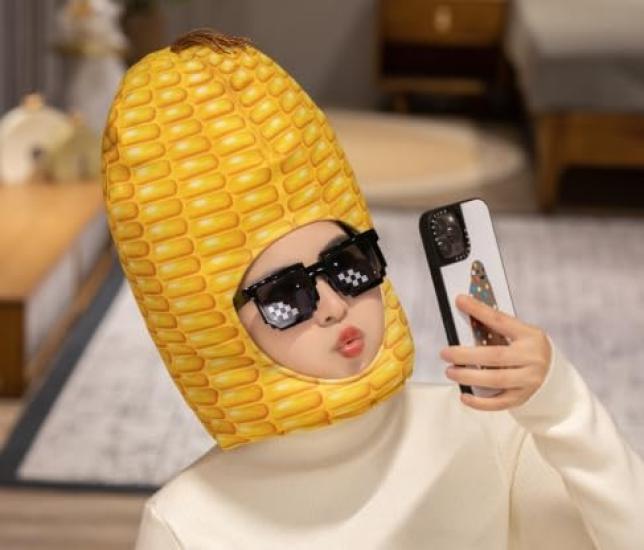 [DOKiDOKi] Maiskolbenhut Cosplay [Süß] Verwandlungskopfbedeckung Kigurumi Kopfbedeckung Süß Halloween Gemüse Gemüsehändler Mais Mais toumorokosi 3709
