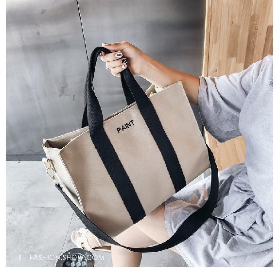 Большая сумка Женская сумка Новая Простая Модная Большая Вместимость Художественный Национальный Стиль Одноплечевая Сумка через Плечо Текстурированная Сумка-Тоут бежевый