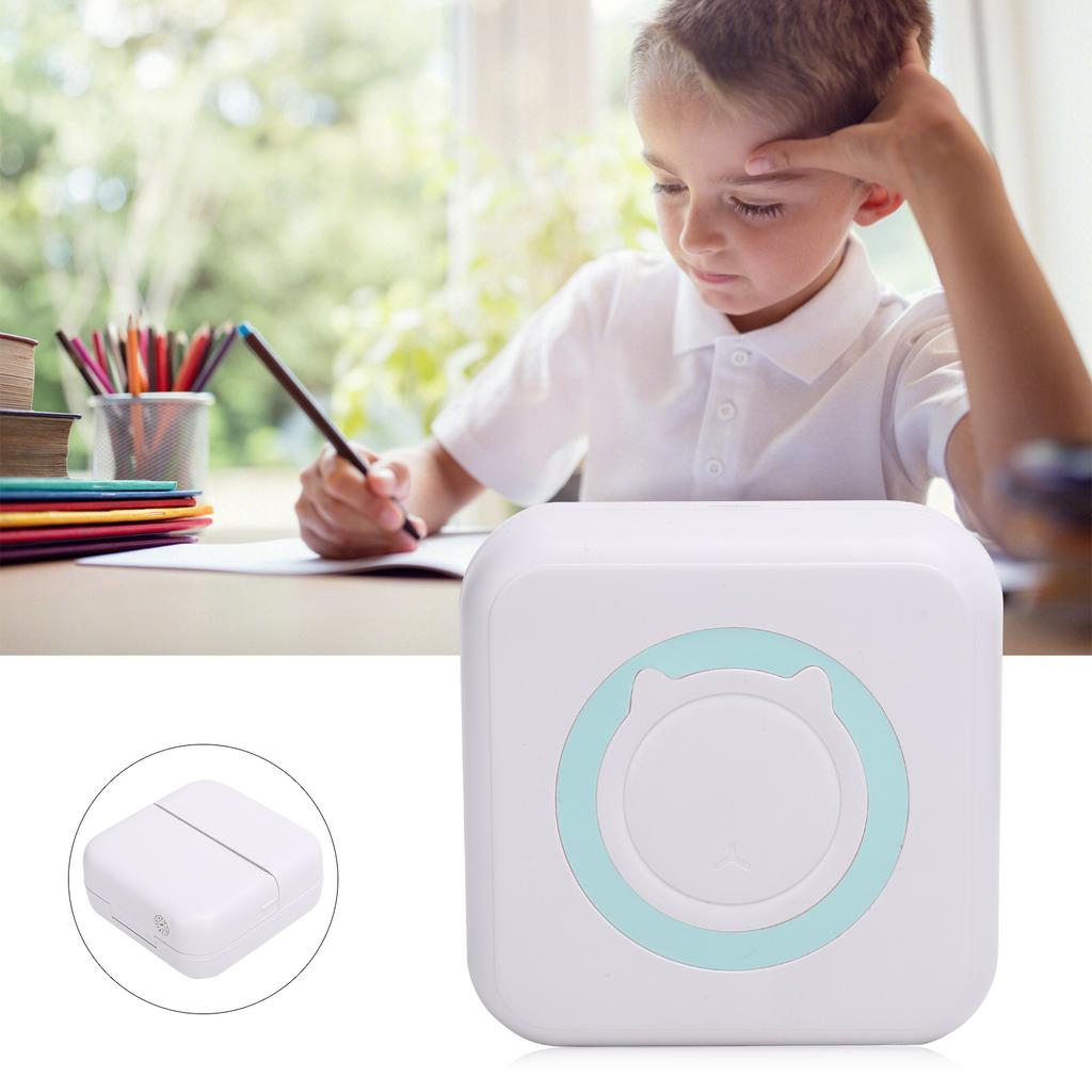 Printer Inkless Wireless Bletooth Portable Thermal Paper for Photo Label Memo