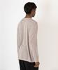 Seuteulaikeu Drop Shoulder Loose Fit Linen T-Shirt (Beige)