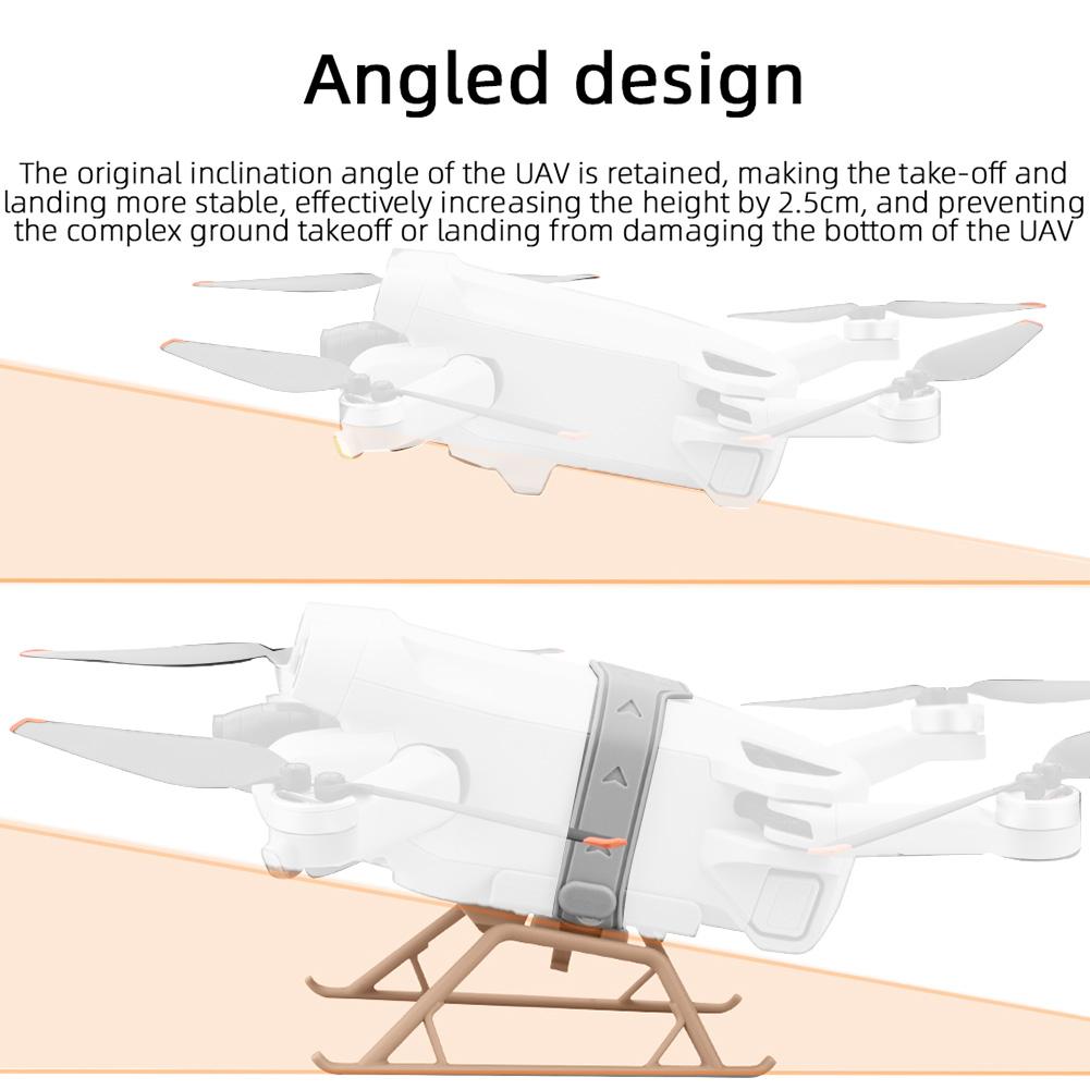 For DJI Mini 3/3 Pro Landing Gear Foldable Extension Drone Support Protective Legs Protector Ac R4J0