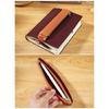 Leather Stylus Sleeve Portable Capacitive Pencil Case with Adjustable Elastic Band for Tablet Notebook Planner Folder