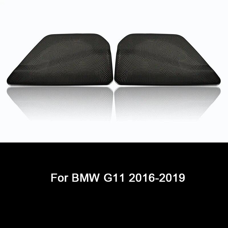 2PCS Car Under Seat Air Conditioning Outlet Dust Vent Cover Decoration Auto Interior Accessories For BMW 5 7 Series F10 G30 G11