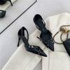 2026 Autumn Luxurious Women's Pumps Pointed Toe Shallow Mouth Rhinestone Stiletto High Heels Single Shoes Banquet Wedding Shoes