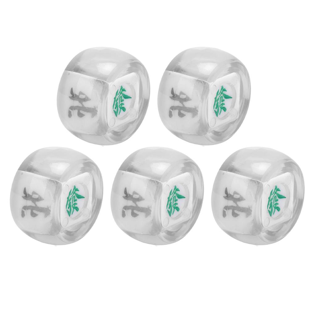 5Pcs Mahjong Wind Direction Dice East South West North Sphere Entertainment Game Dice