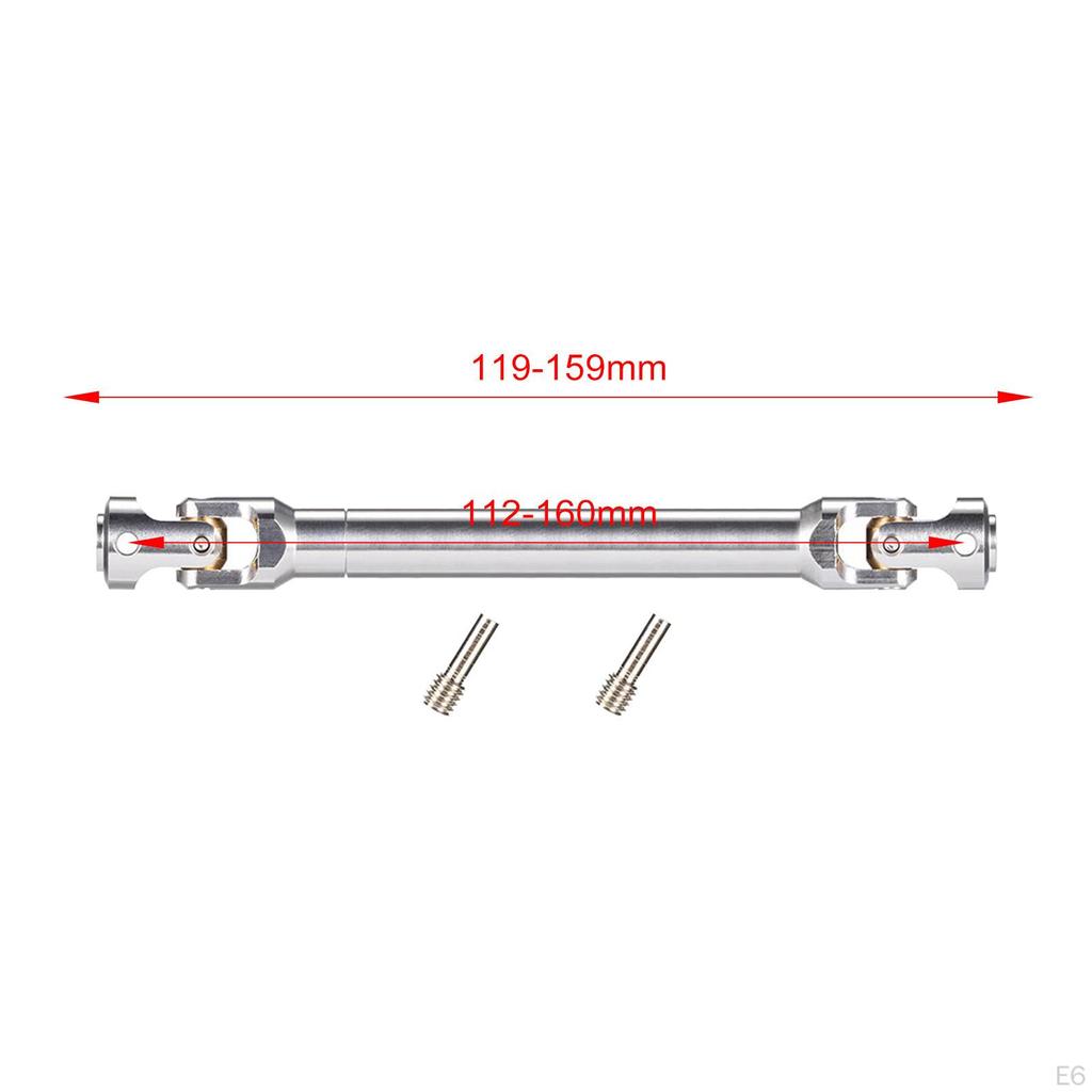 Drive Joint Shaft Transmission RC Model Vehicle Parts Universal for SCX10 CRAWLER