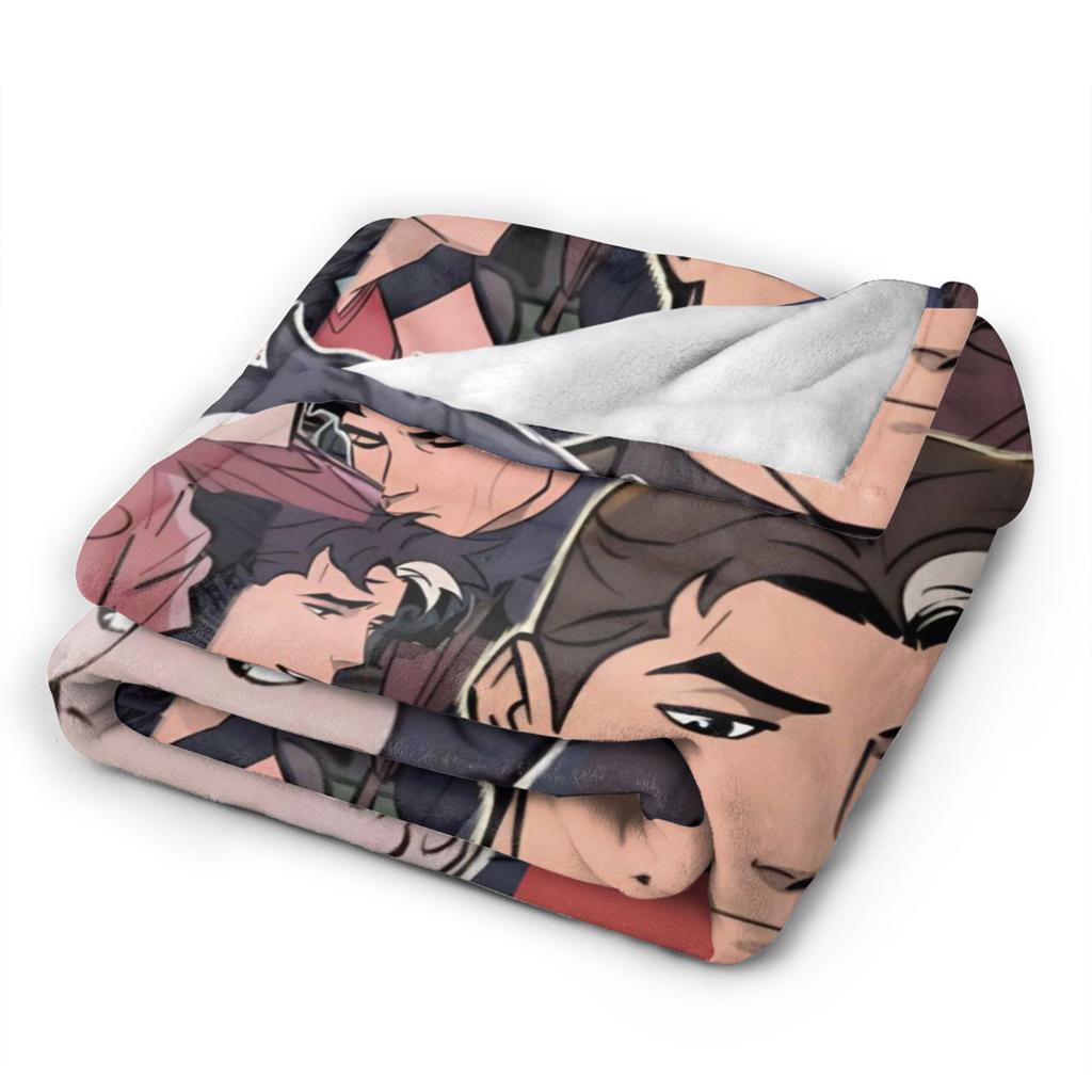 Jason Todd Blanket Fleece Spring Autumn Red Hood Anime Breathable Super Soft Throw Blanket for Home Travel Rug Piece