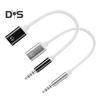 3.5MM Male To Female Type C Audio Cable Headphone Adapter for Mp3 Player Laptop Tablets Noise Cancelling Lossless Audio Headset Adapter