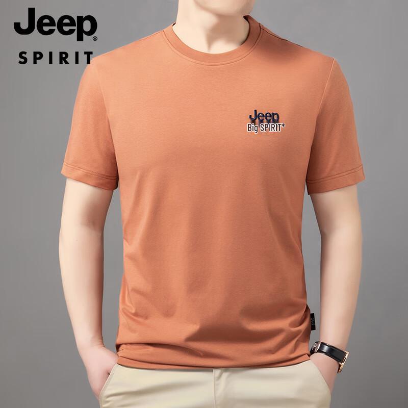JEEP SPIRIT Men s Casual Short Sleeve T-Shirt M
