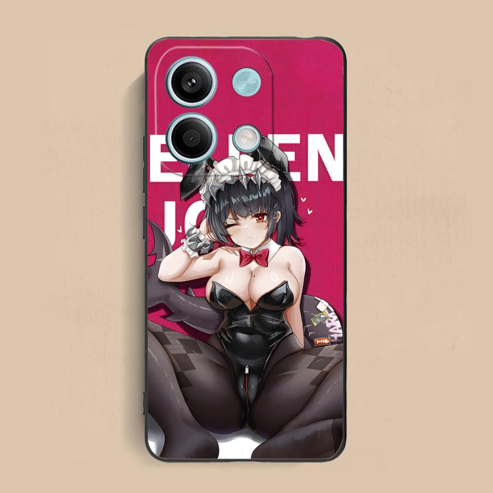 Zenless Zone Zero Ellen Joe Phone Case for Xiaomi Redmi 14 13 12 C A5 3 2 1 Plus 4G 5G Colour Protective Cover Cellphones Luxury