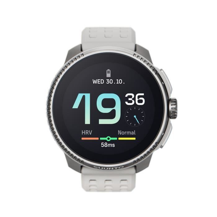 Montre connectée sport gps - suunto - race - ecran 1,43" - birch