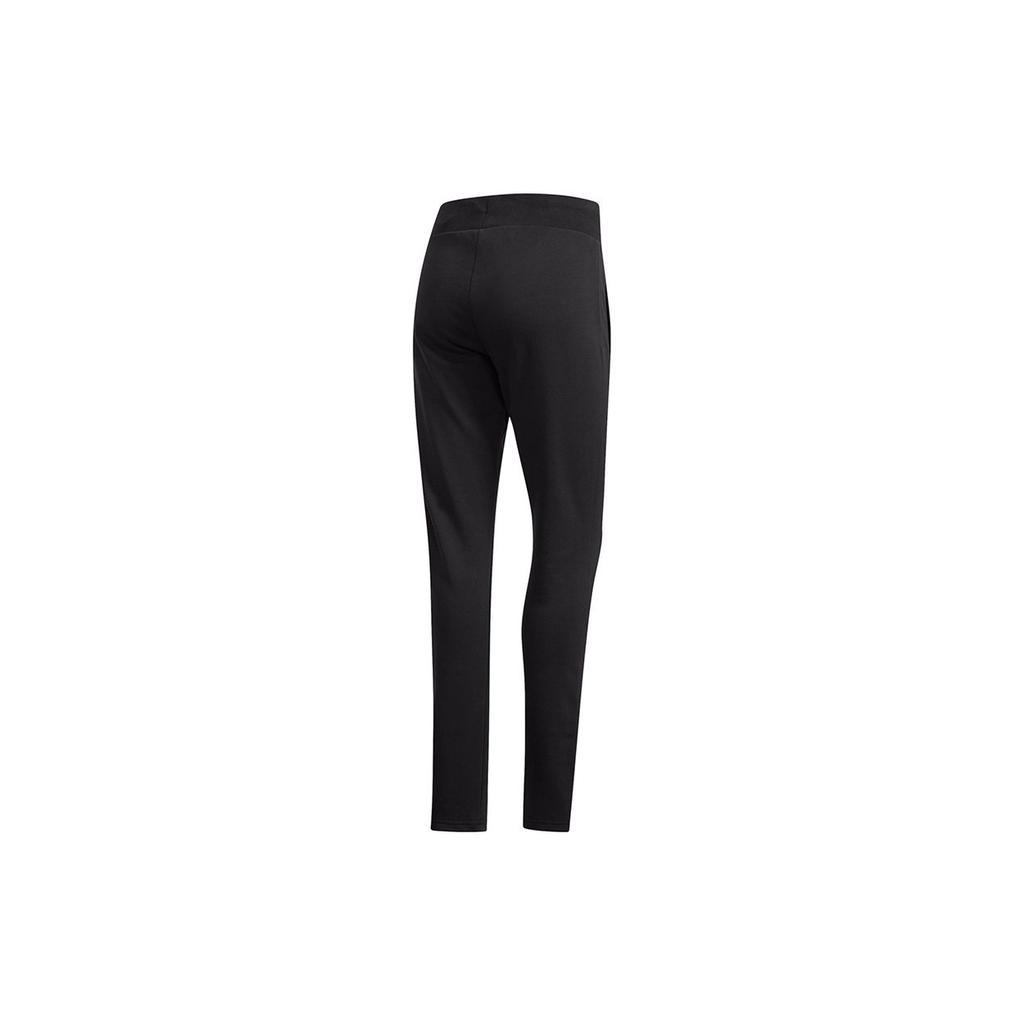 Adidas Neo Knitted Straight Leg Running Pants Women Pants Black DX0046
