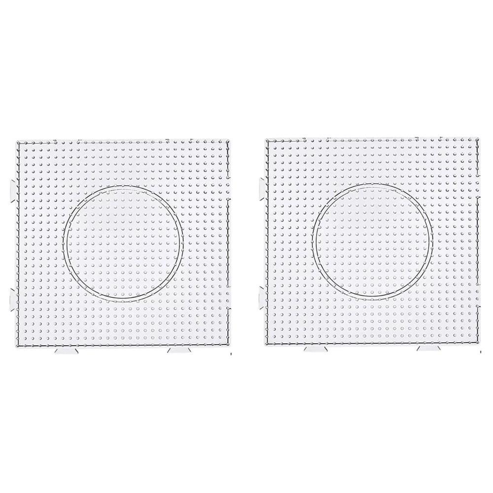 5Pcs DIY Fuse Beads Pegboards 5mm Beads Hama Beads Pegboards Melting Beads Boards  Educational Toys