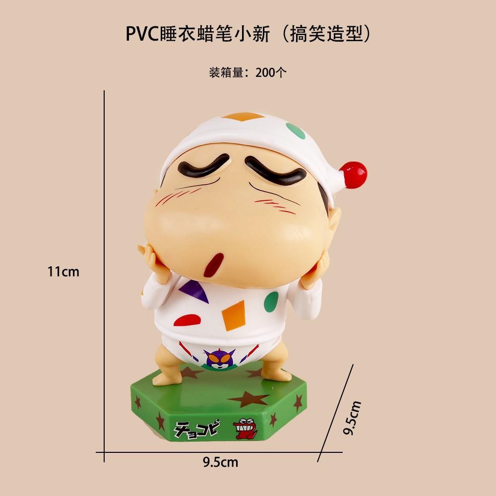 Kawaii Crayon Shin-chan Figurine Motorcycle Shin-chan Anime Figure Cartoon Ornaments Delicate Birthday Gift Home Decoration