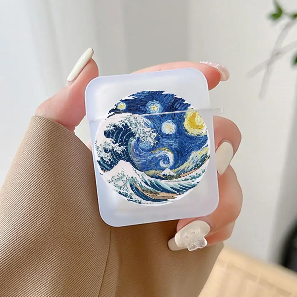 Japan Die Große Welle vor Kanagawa Kopfhörerhülle für Airpods 4. 3. Pro 3 2 Hüllen für Airpod 2 3 1 Schutz Zubehör Schale