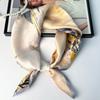 Women S Chinese Style Printed Silk Scarf Elegant Commuting Gift For Mom