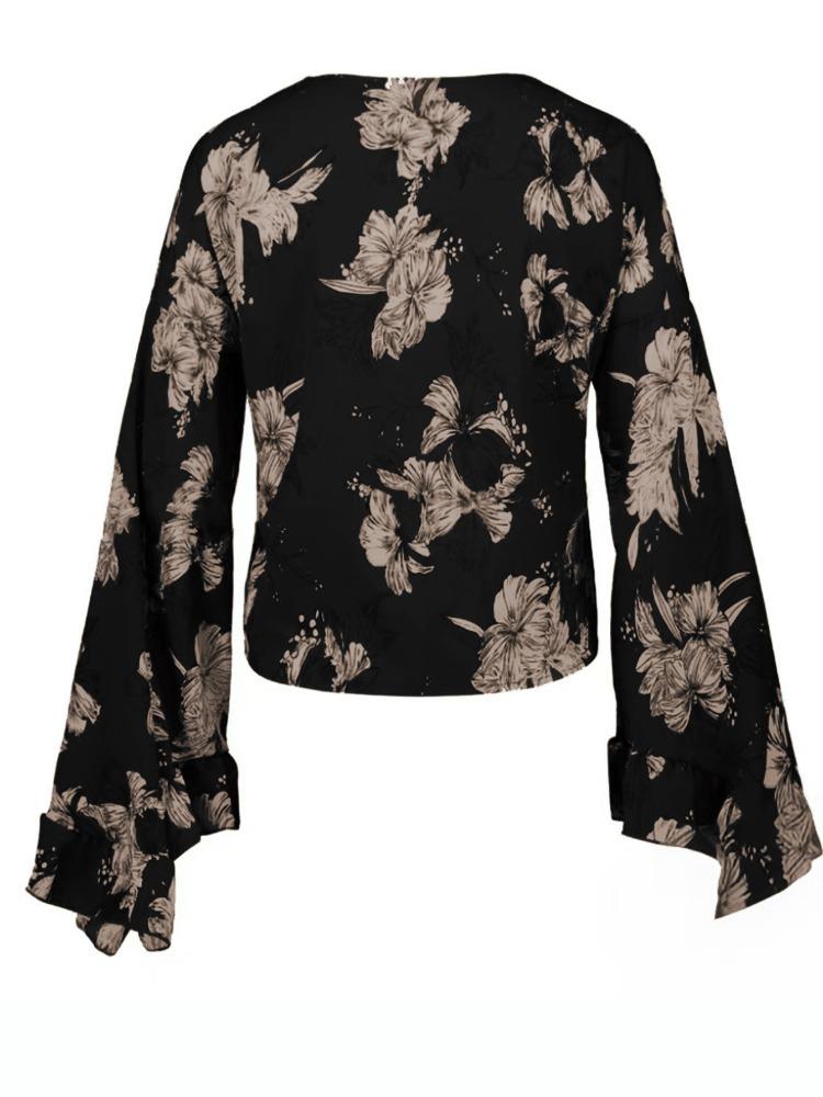 Fashion Women's Casual Tops Fall Long Sleeve Printed Shirt Tops Comfortable and Versatile T-shirt for Ladies Elegant Women's Clothing