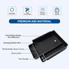 For Toyota 4Runner 2010-2024 Center Console Armrest Organizer Tray Durable ABS Black Storage Box With Divider Car Accessories