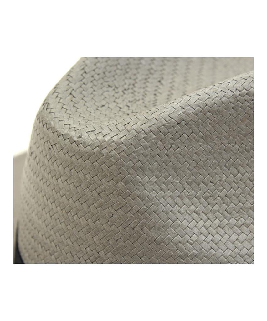 Yunibeosyeolkemiseuteuli Gray Long Summer Fedora Panama Hat