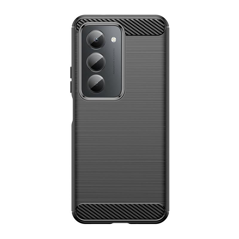 

Чехол-накладка для Redmi 15 5G Xiaomi Redmi 15 5G Capas Противоударный Бронированный Бампер Задняя Крышка из Углеродного Волокна ТПУ Мягкая Крышка Redmi 15 5G Fundas Redmi 15 5G чёрный