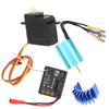 RC Brushless Motor ESC Servo Set Durbale Brushless Motor With Heat Sink for SG1603 1604 RC Car