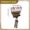 Indian Hat Decor Fancy Dress Hair Accessories Feather Headdress