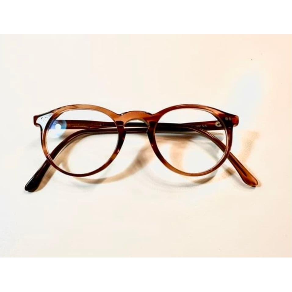 Used Cutler and Gross M0703 Round glasses Rare item Discontinued model