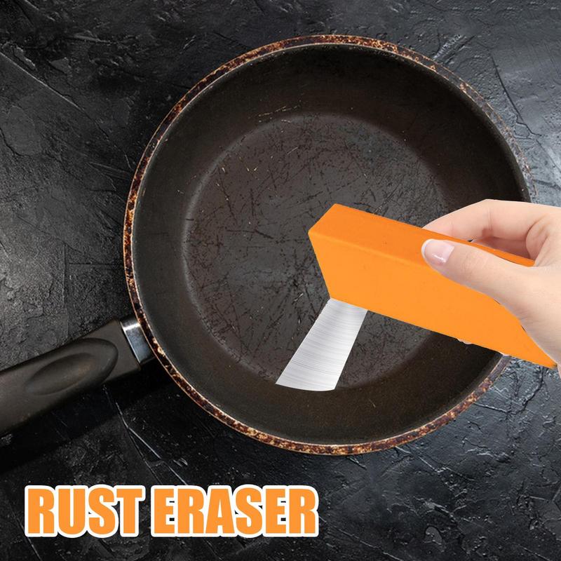 Stain Remover Stainless Steel Decontamination Artifact for Kitchen Cleaning Rubber for Household Scale Stain cleaning Tool