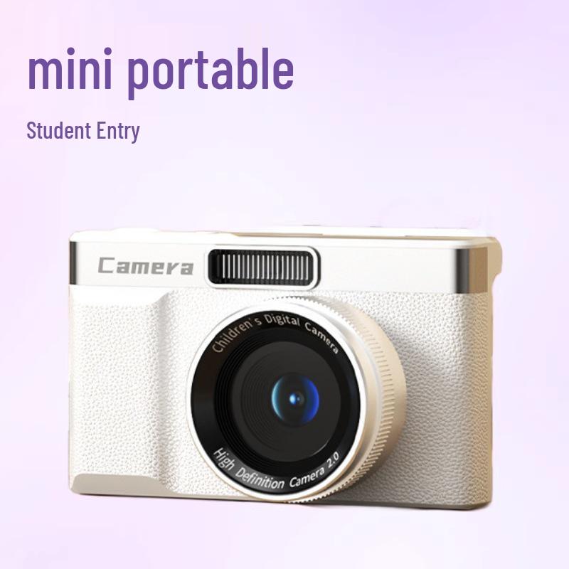 4K Retro Flip Screen Digital Vlog Camera for Students