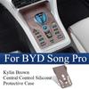 All-Inclusive Silicone Pad for BYD Song Pro (-2024) - Smart Driving Central Control Button Scratch-Proof Modified Protector