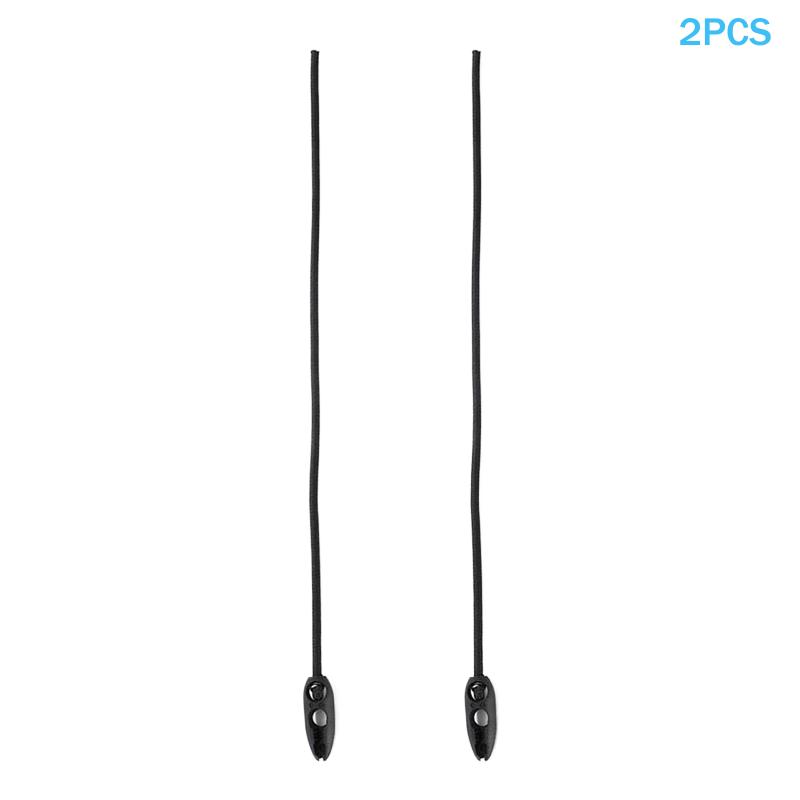 2/4/10Pcs 50Cm Latex Elastic Tie Rope Easy To Use Bungee Cords Black Tie Rope For Bicycle Motorcycle Luggage Car Tarpaulin Rope