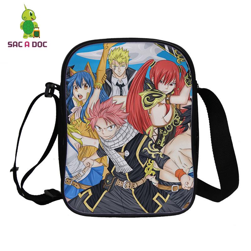 Anime Goblin Tail Peripheral 3D Full Color Printed Shoulder Bag Teen Student Crossbody Bag