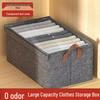 Foldable Anionic Storage Box with Steel Frame - Fabric Organizer for Underwear and Pants