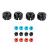 Hex Wheel Hub Adapter 8MM Thickness Aluminum Alloy Long Lasting 4.0mm Hole for SCX10 CC01 WRAITH 900